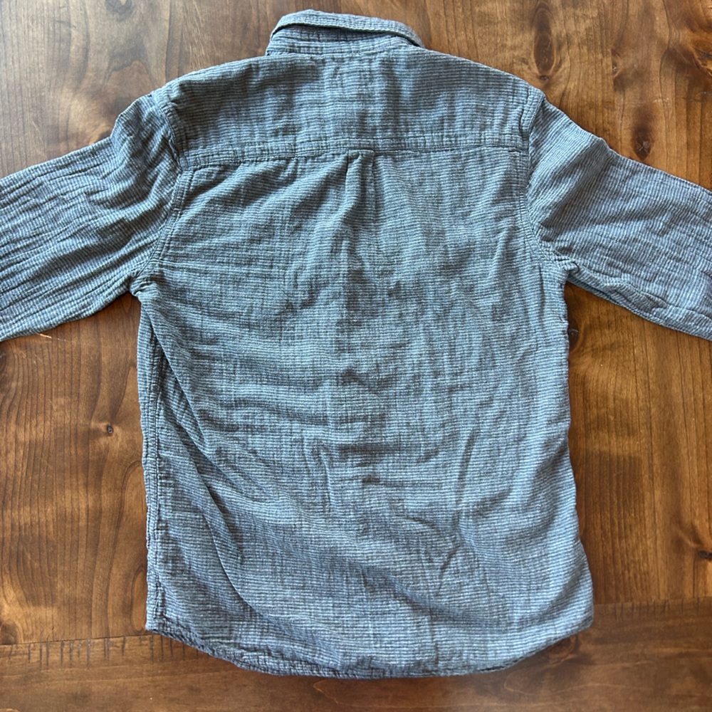 Marine Layer Men's Stretch Selvage Long Sleeve Button Down Shirt - Picture 3 of 4